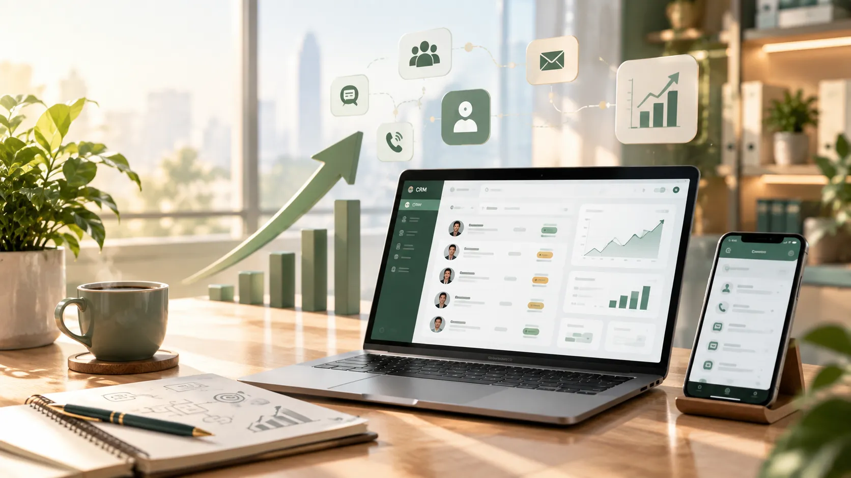 چگونه فروش خود را با CRM بیشتر کنیم