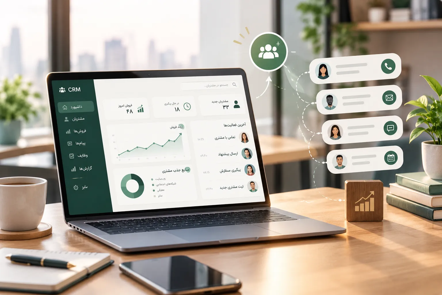 نرم افزار CRM چیست و چه امکاناتی دارد؟
